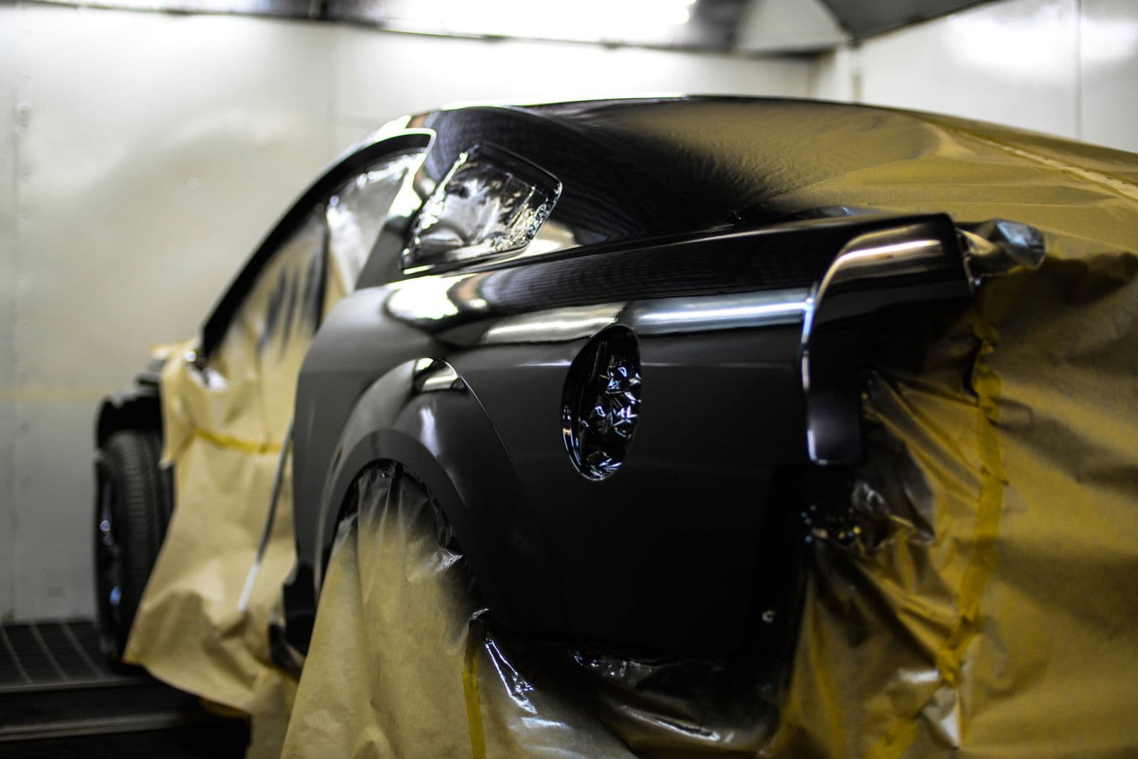 Покраска автомобиля — профессиональная камера Рестарт